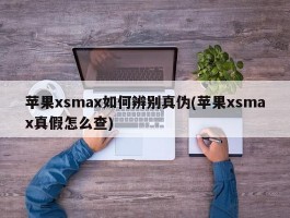 苹果xsmax如何辨别真伪(苹果xsmax真假怎么查)